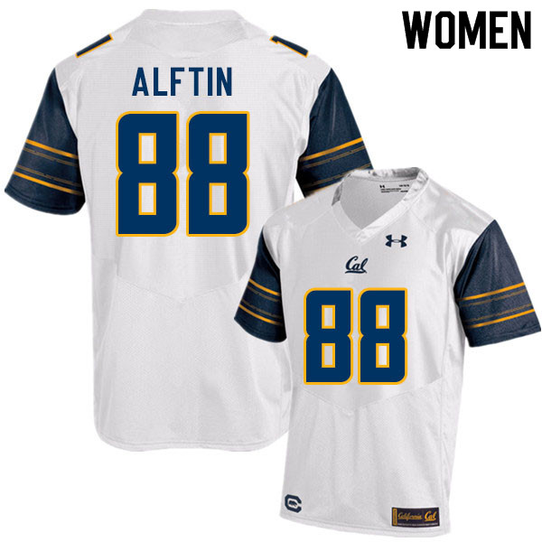 Women #88 Nick Alftin Cal Bears College Football Jerseys Sale-White - Click Image to Close